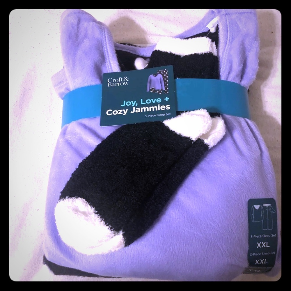 Croft and Barrow sheep pajama set
